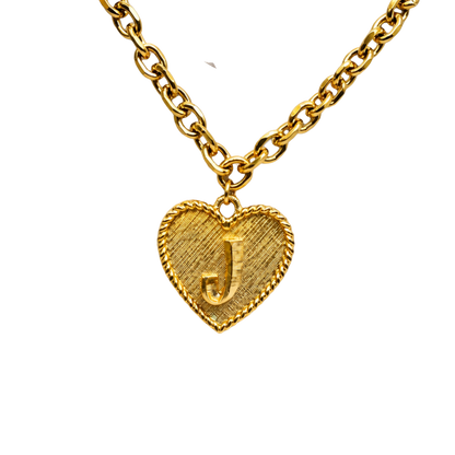 ✨Handmade Jewelry Designed to fit popular 17 to 20 cm (6 to 7 inch) Plushie Labubu Monster Dolls: add a stylish touch to your favorite plushie! ✨

Initial J Gold Heart Pendant Necklace