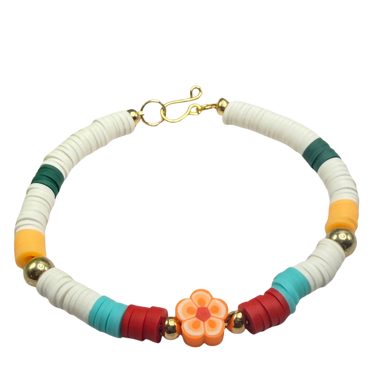 ✨Handmade Doll Jewelry Designed to Fit popular 18 Inch Fashion Dolls: add a little “Summer Fun ☀️ Beachy Style 🏝️” to your favorite doll!✨

Multi Color Hawaiian Style Flower Beaded Doll Necklace