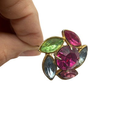 ✨ Handmade Vintage-Inspired Hatpin | Stick Pin | Hat Accessory | Sweater & Hijab Pin | Decorative Jewelry Gift for Her ✨

Multi Color Rhinestone Swirl Flower Design Topper Gold Tone 3 Inch Stick Pin / Hatpin

