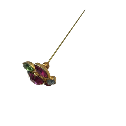 ✨ Handmade Vintage-Inspired Hatpin | Stick Pin | Hat Accessory | Sweater & Hijab Pin | Decorative Jewelry Gift for Her ✨

Multi Color Rhinestone Swirl Flower Design Topper Gold Tone 3 Inch Stick Pin / Hatpin
