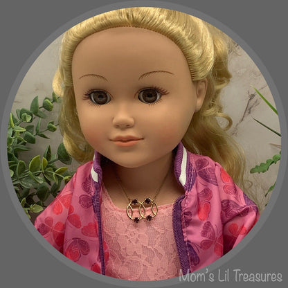 ✨Handmade Doll Jewelry Designed to Fit popular 18 Inch Fashion Dolls: add a stylish touch to your favorite doll!✨