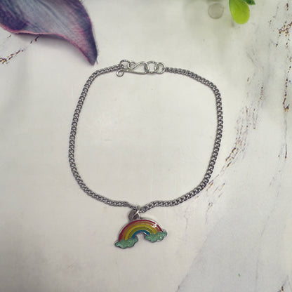✨Handmade Doll Jewelry Designed to Fit popular 18 Inch Fashion Dolls: add a stylish touch to your favorite doll!✨

Rainbow Charm Doll Necklace