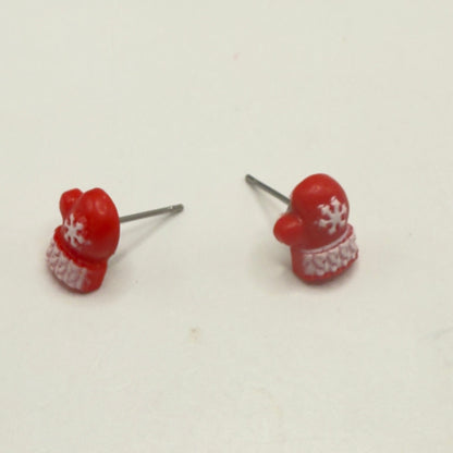 ✨Handmade Doll Jewelry Designed to Fit popular 18 Inch Fashion Dolls: add jolly “Christmas Holiday🎄” style to your favorite doll!✨

Red Christmas Winter Mitten Post Doll Earrings