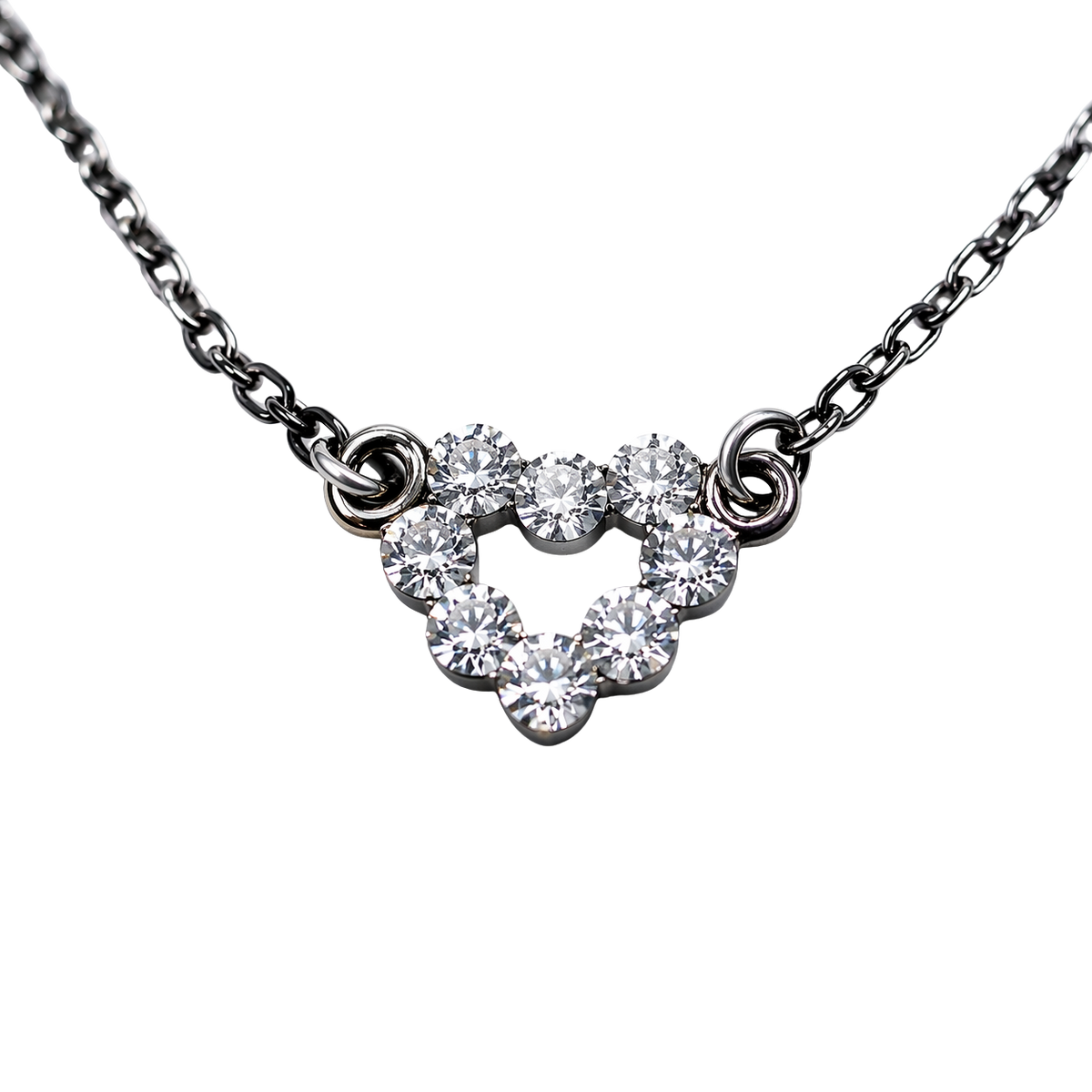 ✨Handmade Doll Jewelry Designed to Fit popular 18 Inch Fashion Dolls: add a stylish touch to your favorite doll!✨

Add some glitz and glamour to your doll's outfit with this Silver tone Chain Rhinestone Heart Pendant Doll Necklace. Necklace measures 7 3/4 inches long.