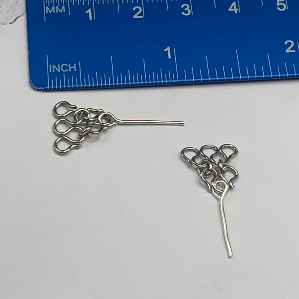 Silver Dangle Doll Earrings for 16 Inch Fashion Doll Jewelry
