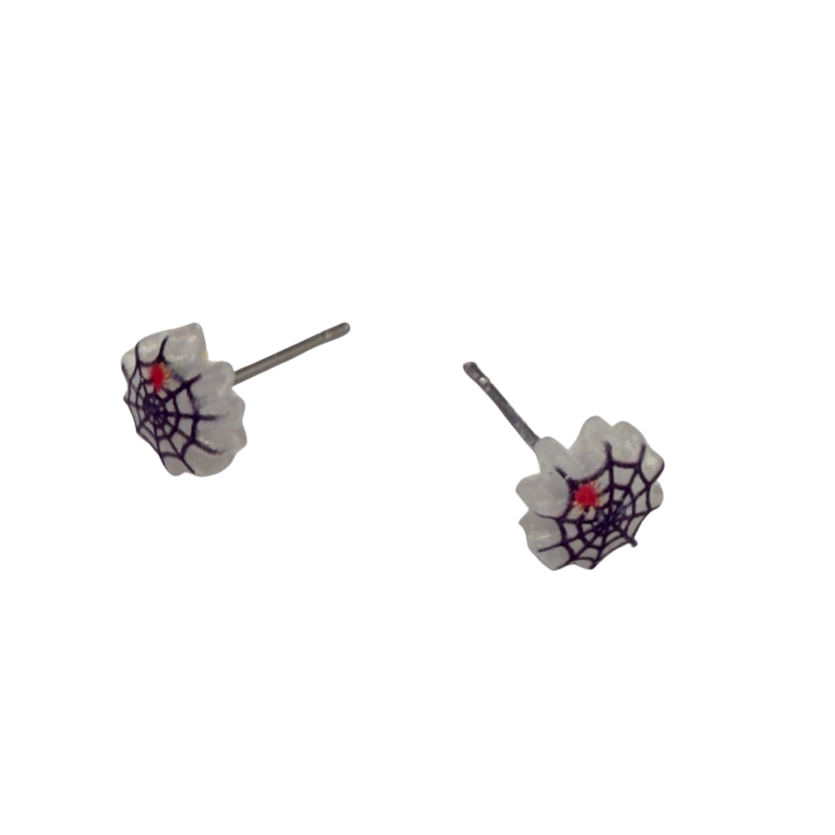 Handmade Doll Jewelry Designed to Fit popular 18 Inch Fashion Dolls: add some “Spooky Halloween 🎃” style to your favorite doll! Spider Web Halloween Stud Doll Earrings